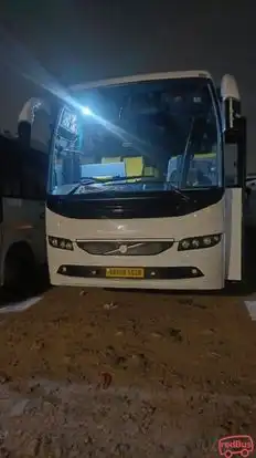 Rajdhani Travels            Bus-Front Image