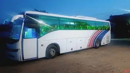 Rajdhani Travels            Bus-Side Image