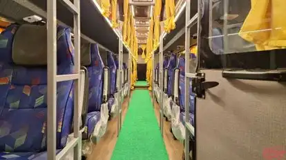 Prakash travels Bus-Seats layout Image