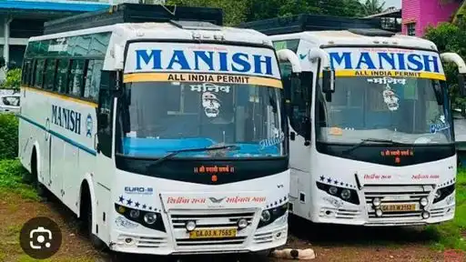 Rajdhani  Travels Corporation Bus-Front Image