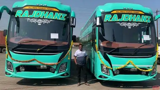 Rajdhani  Travels Corporation Bus-Front Image