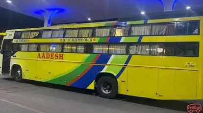 Aadesh Tours and Travels Bus-Side Image