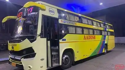 Aadesh Tours and Travels Bus-Side Image