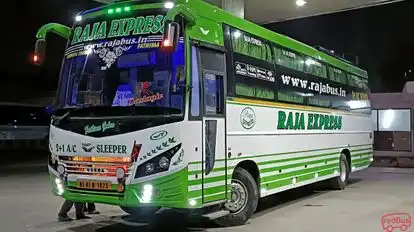 RAJA EXPRESS Bus-Front Image