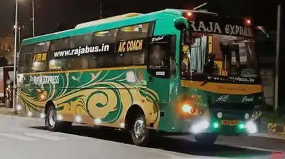 Raja Express  Bus-Side Image