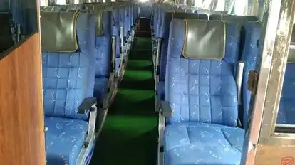 Shanti Deluxe Bus-Seats layout Image