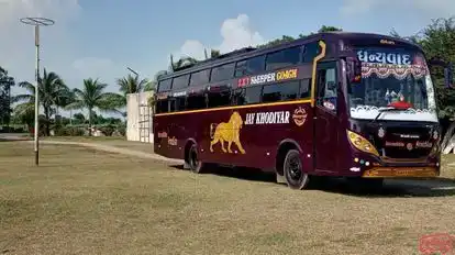 Dhanyvad Travel  Bus-Side Image