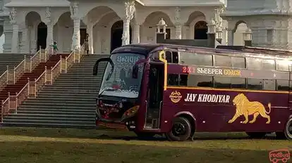 Dhanyvad Travel  Bus-Side Image