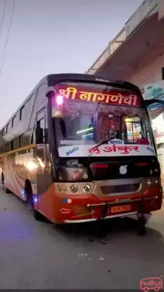 New Ankur Travels Bus-Front Image