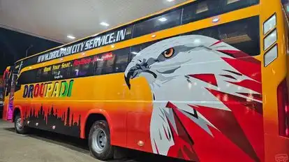 Droupadi City Service Bus-Seats layout Image