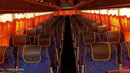 Droupadi City Service Bus-Seats layout Image