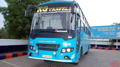 KG Travels Bus-Front Image