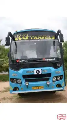 KG Travels Bus-Front Image