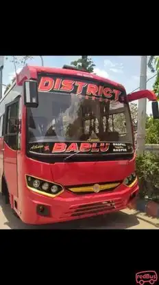 District Travels Bus-Front Image