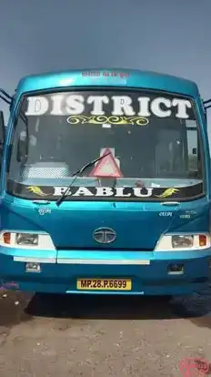 District Travels Bus-Front Image