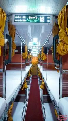 HEENA TOURS AND TRAVELS Bus-Seats layout Image