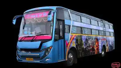 jay dwarkesh travels Bus-Side Image