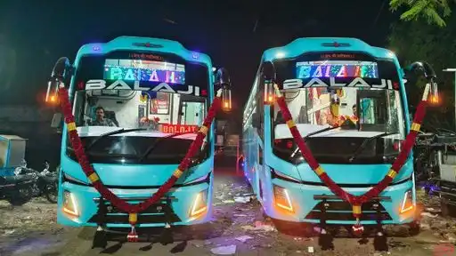 Balaji Travels AshokNagar Bus-Front Image