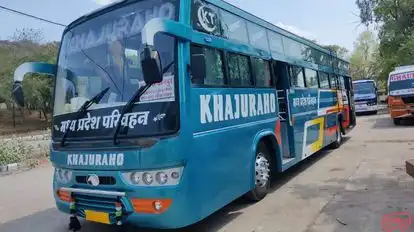 Khajuraho Tour and Travels Bus-Front Image