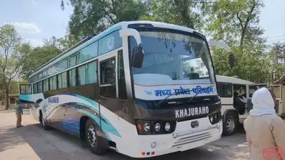 Khajuraho Tour and Travels Bus-Front Image