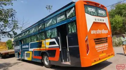 Khajuraho Tour and Travels Bus-Side Image