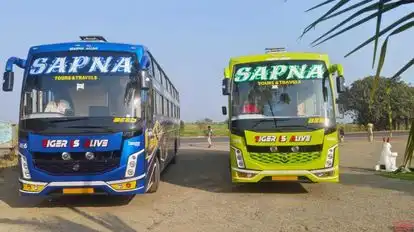 Sapna Travels Bus-Front Image