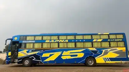 Sapna Travels Bus-Side Image