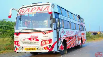 Sapna Travels Bus-Front Image