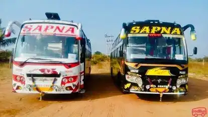 Sapna Travels Bus-Front Image