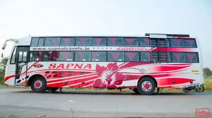 Sapna Travels Bus-Side Image