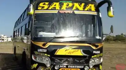 Sapna Travels Bus-Front Image