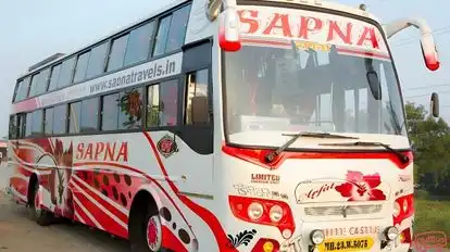 Sapna Travels Bus-Front Image