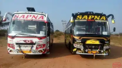 Sapna Travels Bus-Front Image