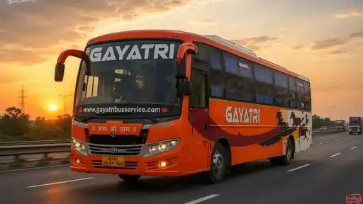 Gayatri Bus Service  Bus-Front Image