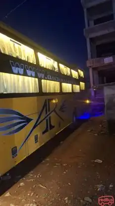 Khushi Tour. Travels Bus-Front Image