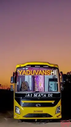 Smruti Travel and Cargo Bus-Front Image