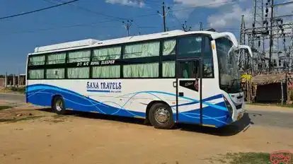 Sana Travels Bus-Side Image