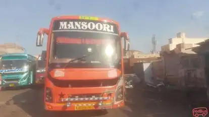 Mansoori tour and travels Bus-Front Image