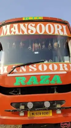 Mansoori tour and travels Bus-Front Image