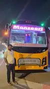 Mansoori tour and travels Bus-Front Image