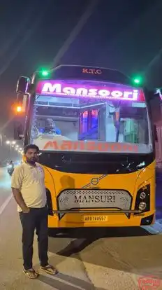 Mansoori tour and travels Bus-Front Image