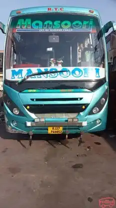 Mansoori tour and travels Bus-Front Image