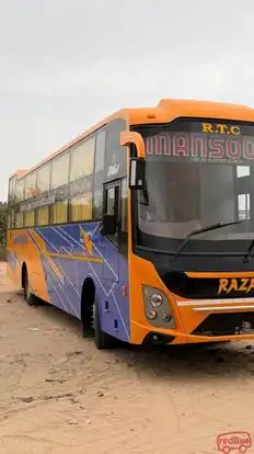 Mansoori tour and travels Bus-Front Image