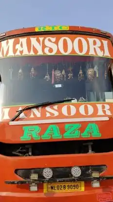 Mansoori tour and travels Bus-Front Image