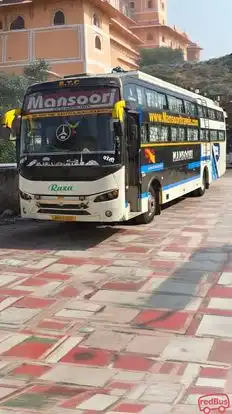 Mansoori tour and travels Bus-Front Image