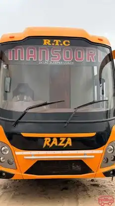 Mansoori tour and travels Bus-Front Image