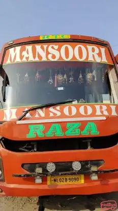 Mansoori tour and travels Bus-Front Image