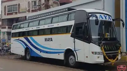 Maya Travels  Bus-Side Image