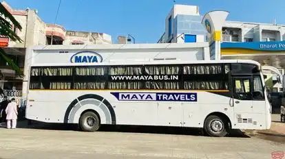 Maya Travels  Bus-Side Image