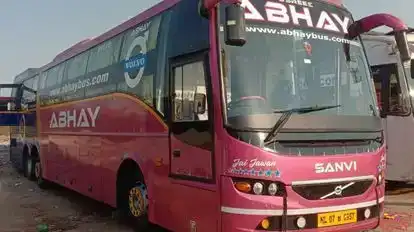 Abhay Tours and Travels Bus-Front Image